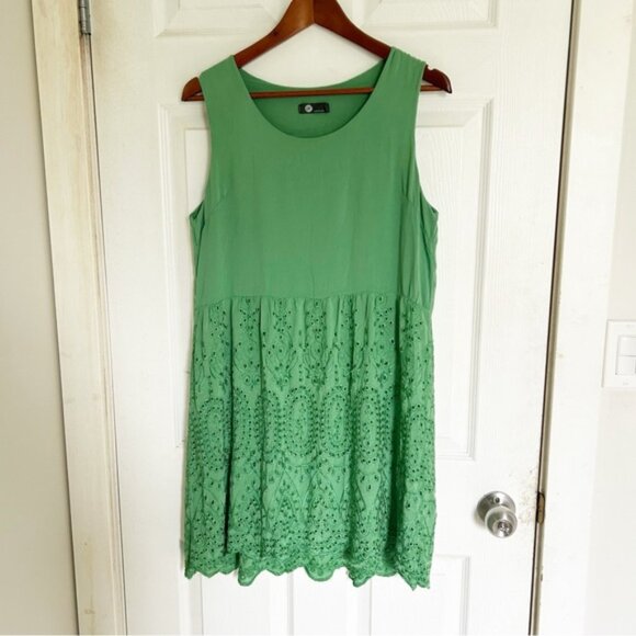 Women's Royal Robbins Green Skirt Size 8 With pockets Front Zipper Closure - Picture 4 of 11